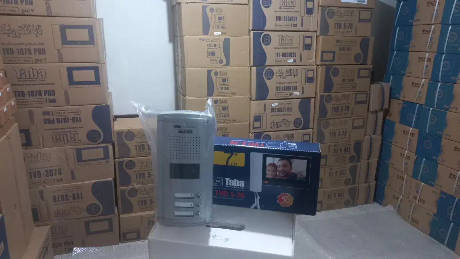 ایفون تابا و الکترو پیک|صوتی و تصویری|ری, دیلمان|دیوار