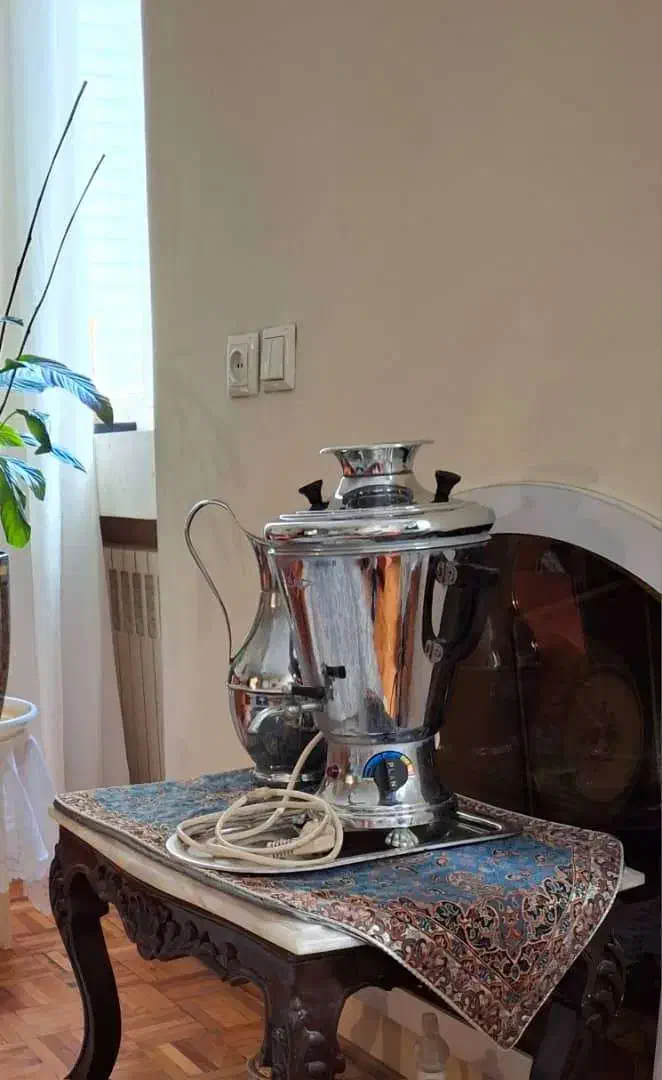 سماور پلان با سینی و پارچ|سماور، چای‌ساز، قهوه‌ساز|تهران, عباس‌آباد|دیوار