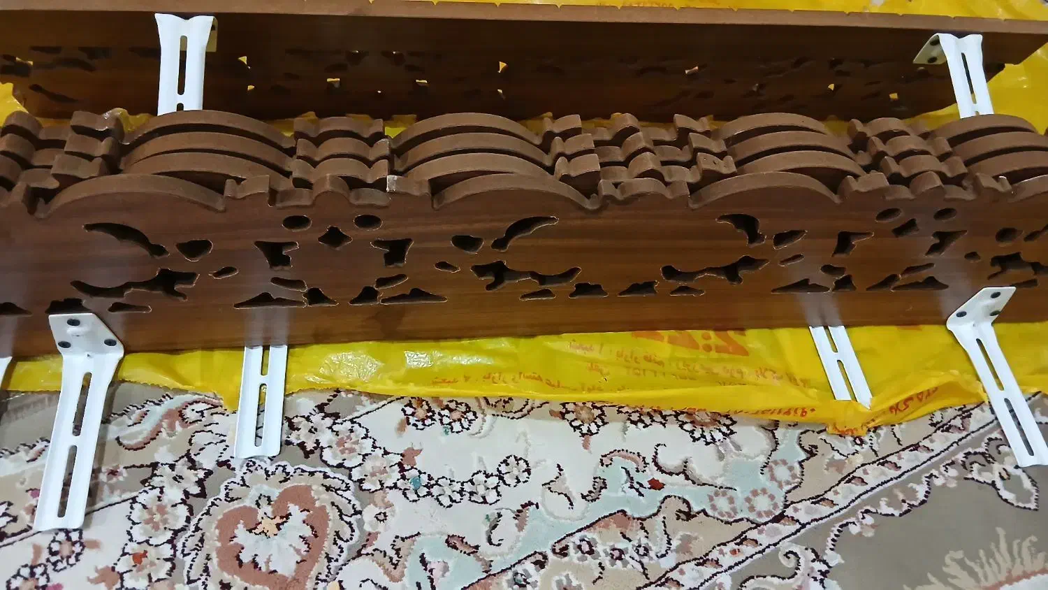 کتیبه چوبی پرده|پرده، رانر، رومیزی|هشتگرد, ینگی امام|دیوار