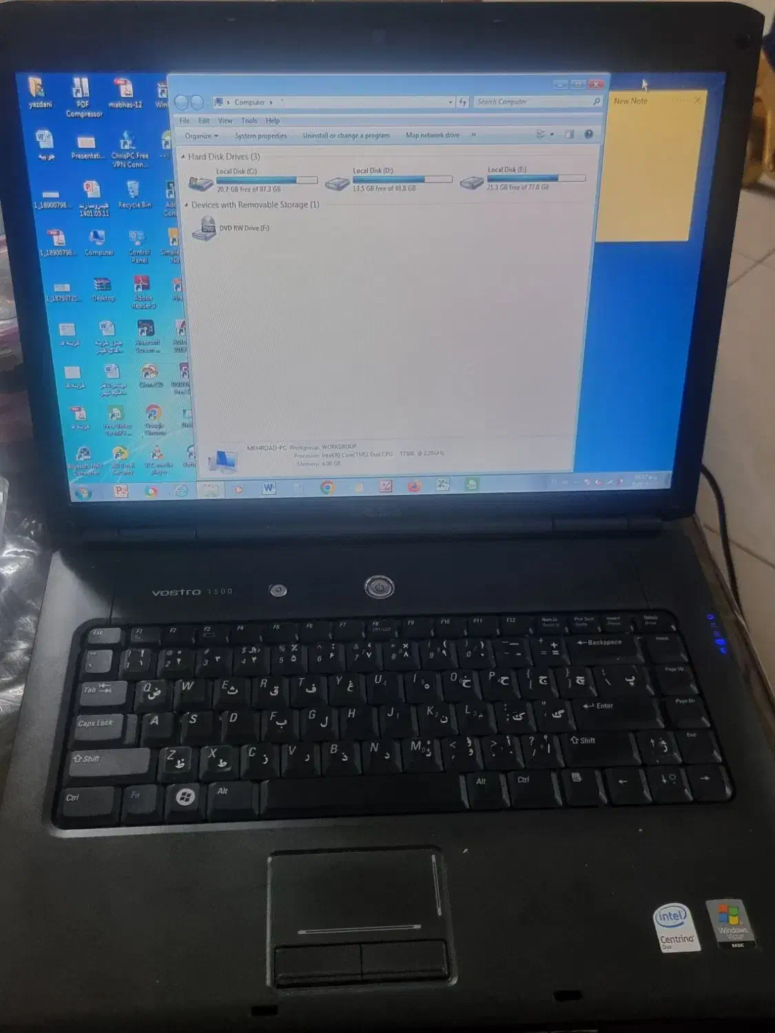 لپ تاپ|رایانه همراه|مشهد, نیروی هوایی|دیوار