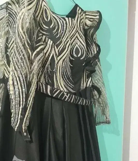 لباس مجلسی مشکی سایز ۴۶|لباس|آمل, |دیوار