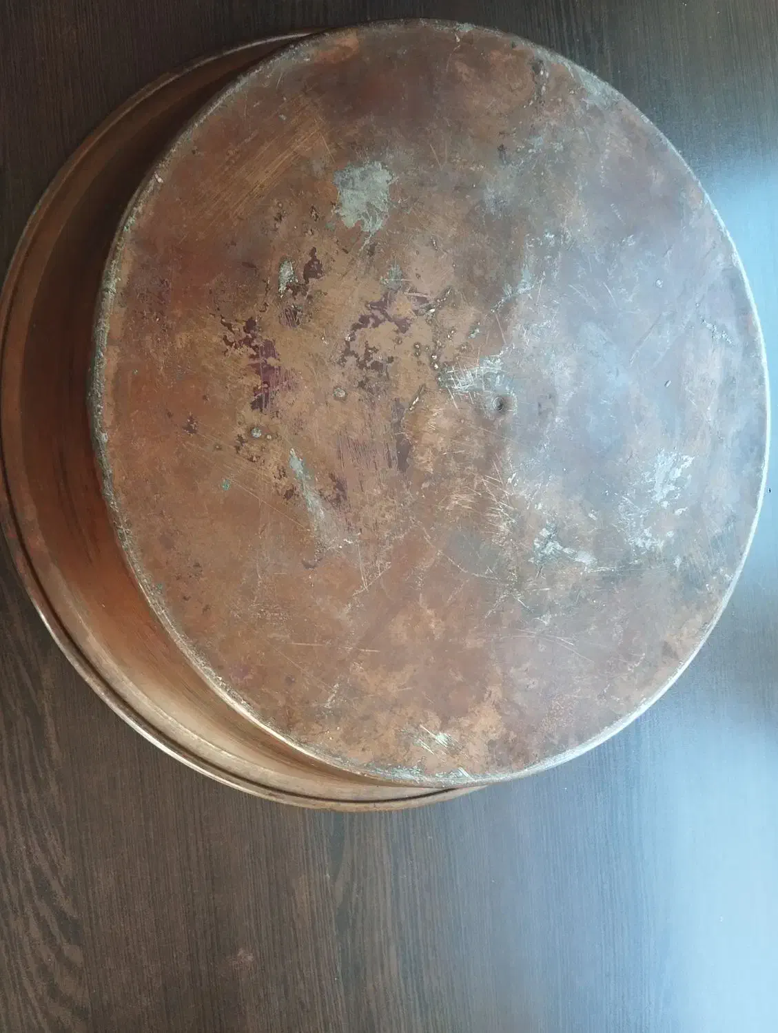 ماهی تابه مسی|ظروف پخت‌وپز|تاکستان, |دیوار