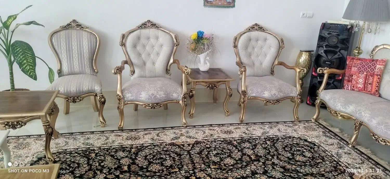 مبل سلطنتی|مبلمان خانگی و میز عسلی|کرمانشاه, |دیوار