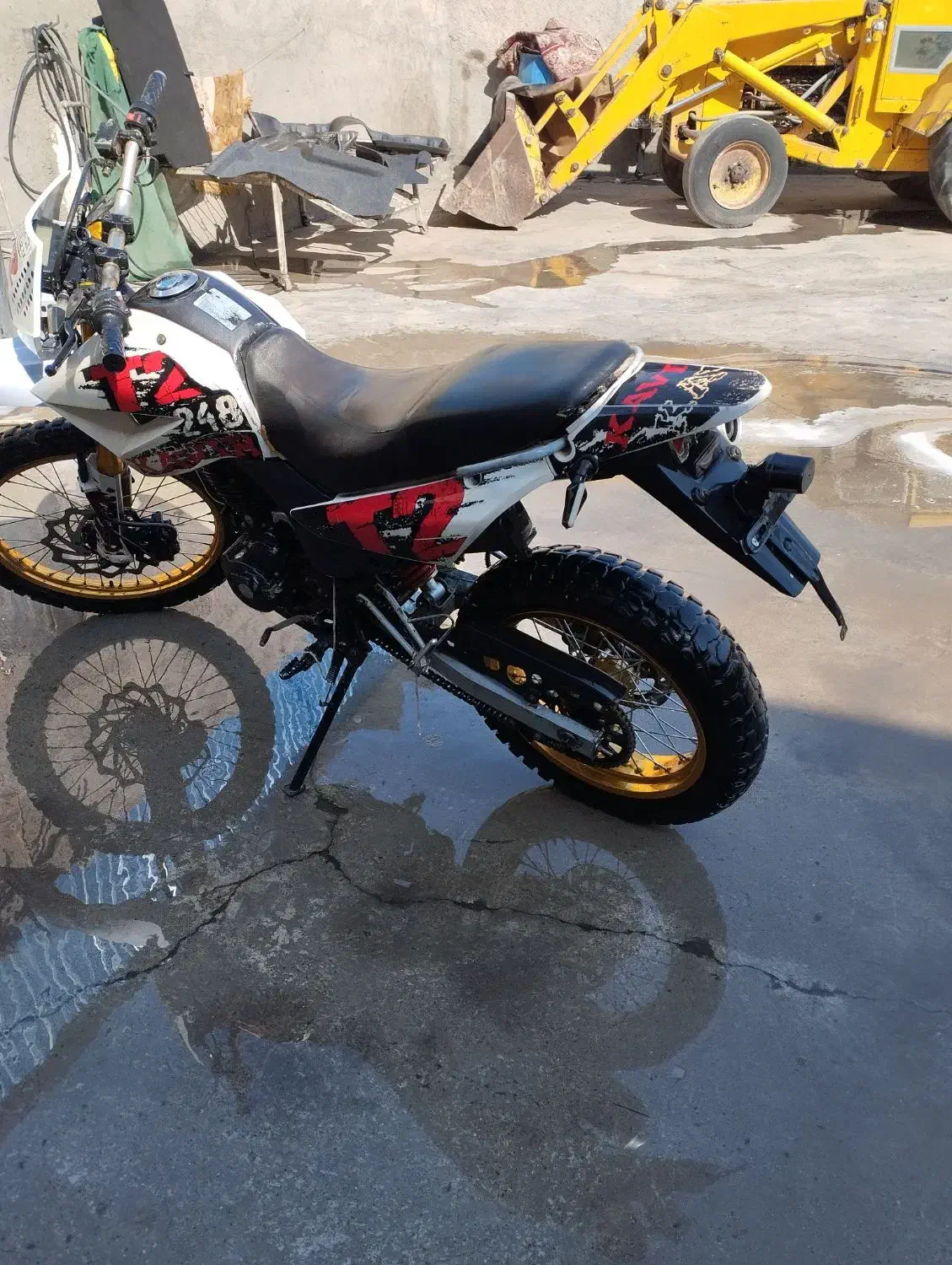 موتور 248|موتورسیکلت|نجفآباد, جوزدان|دیوار