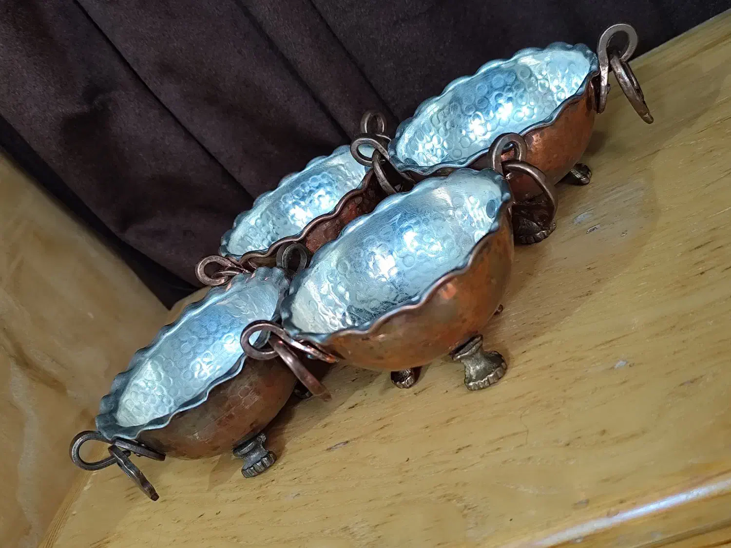 ظروف مسی و کریستال|صنایع دستی و سایر لوازم تزئینی|اندیشه, اندیشه فاز ۴|دیوار