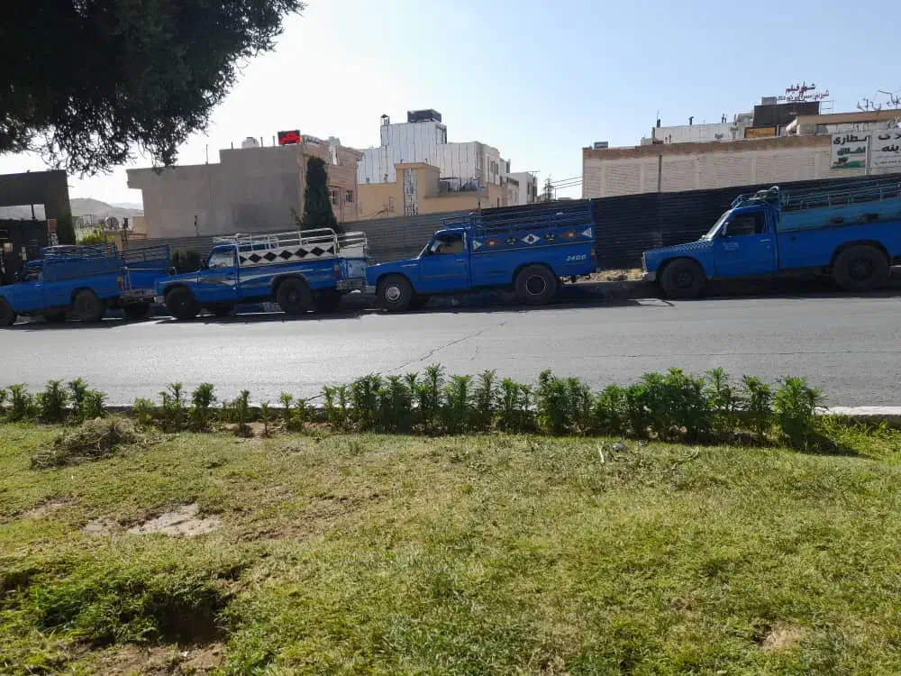 حمل بار با نیسان و وانت بار تضمینی با کارگر|خدمات حمل و نقل|شیراز, معالی‌آباد|دیوار