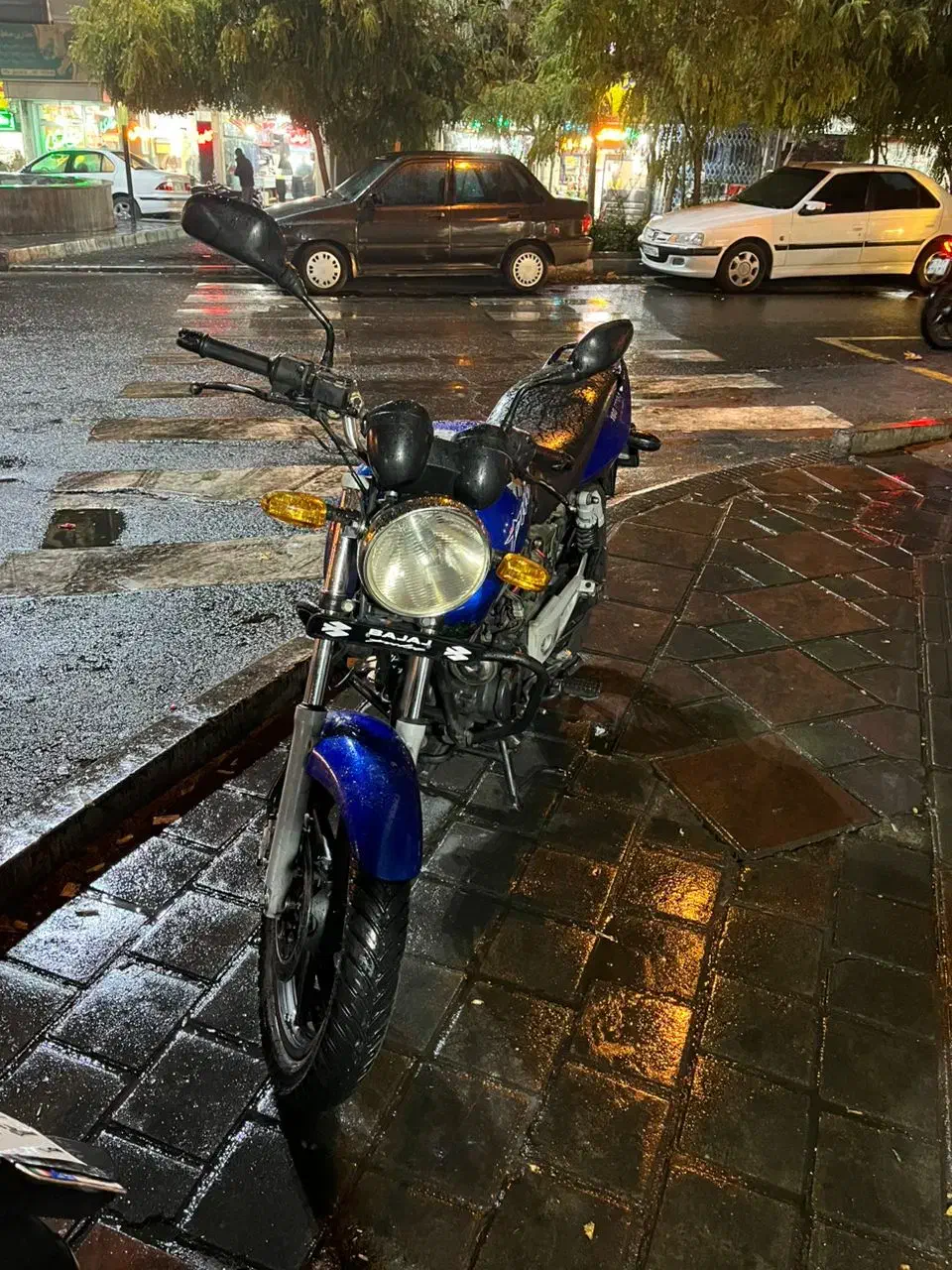 پالس آبی ۱۸۰Dtsمدل۸۹|موتورسیکلت|تهران, دهم فروردین|دیوار