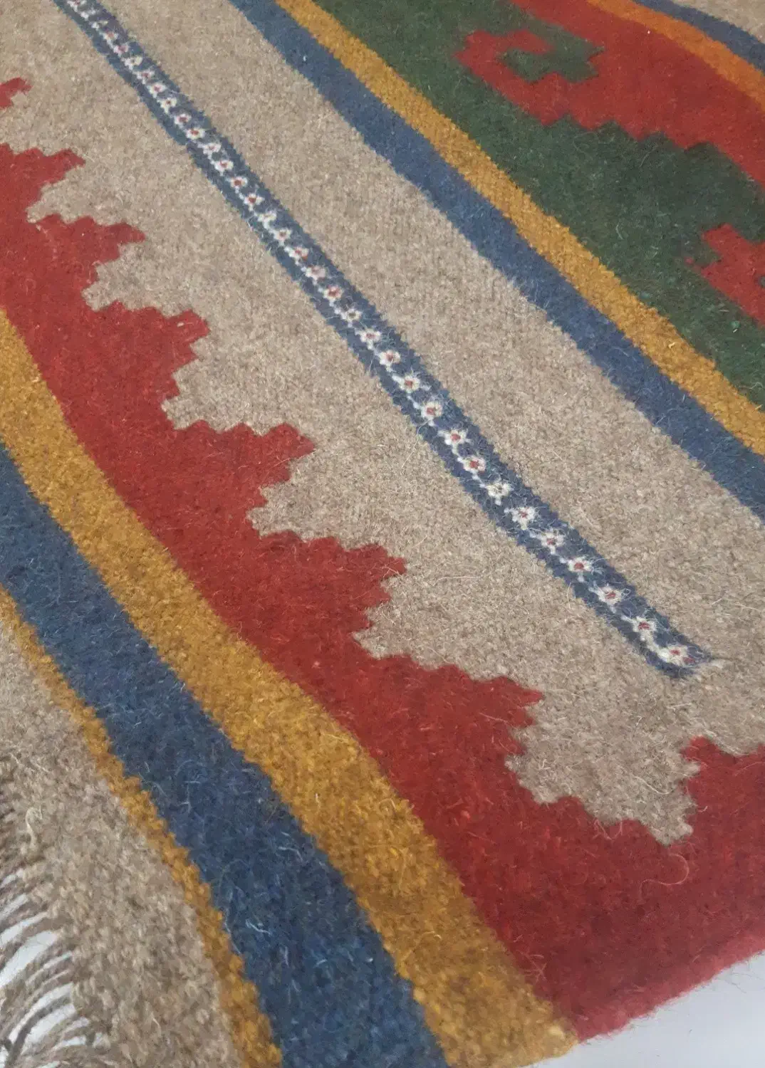 گلیم دستبافت|گلیم، جاجیم، گبه|بیرجند, |دیوار