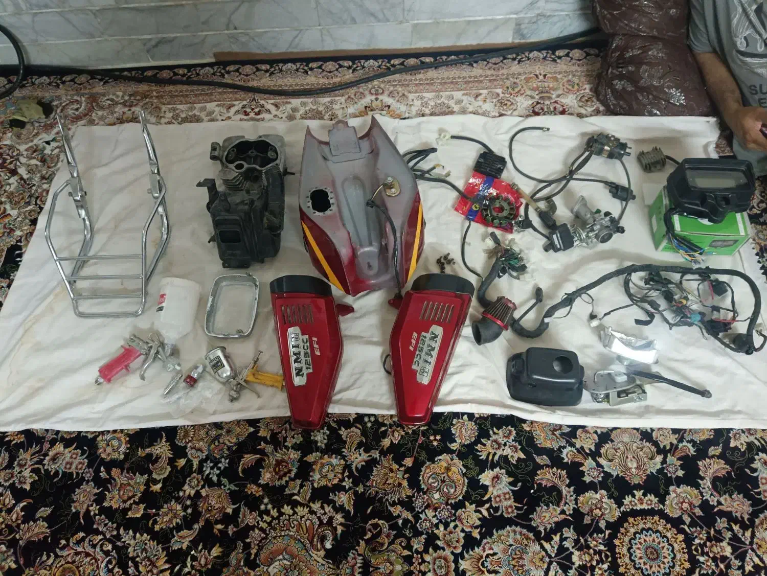 لوازم موتور|قطعات یدکی و لوازم جانبی|یزد, |دیوار