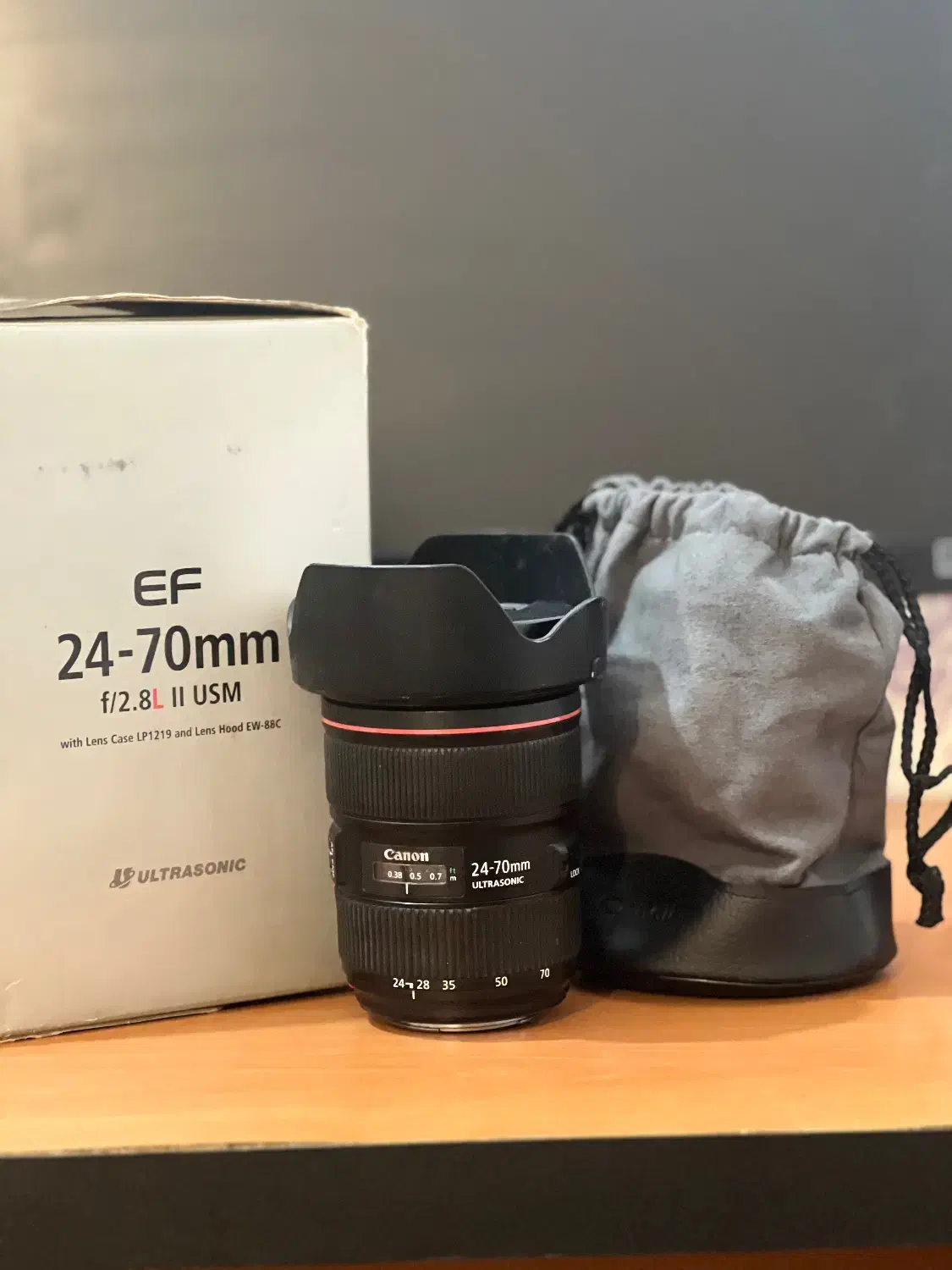 لنز کانن ۲۴-۷۰ Canon EF 24-70mm f/2.8L II|دوربین عکاسی و فیلم‌برداری|اهواز, کوروش|دیوار