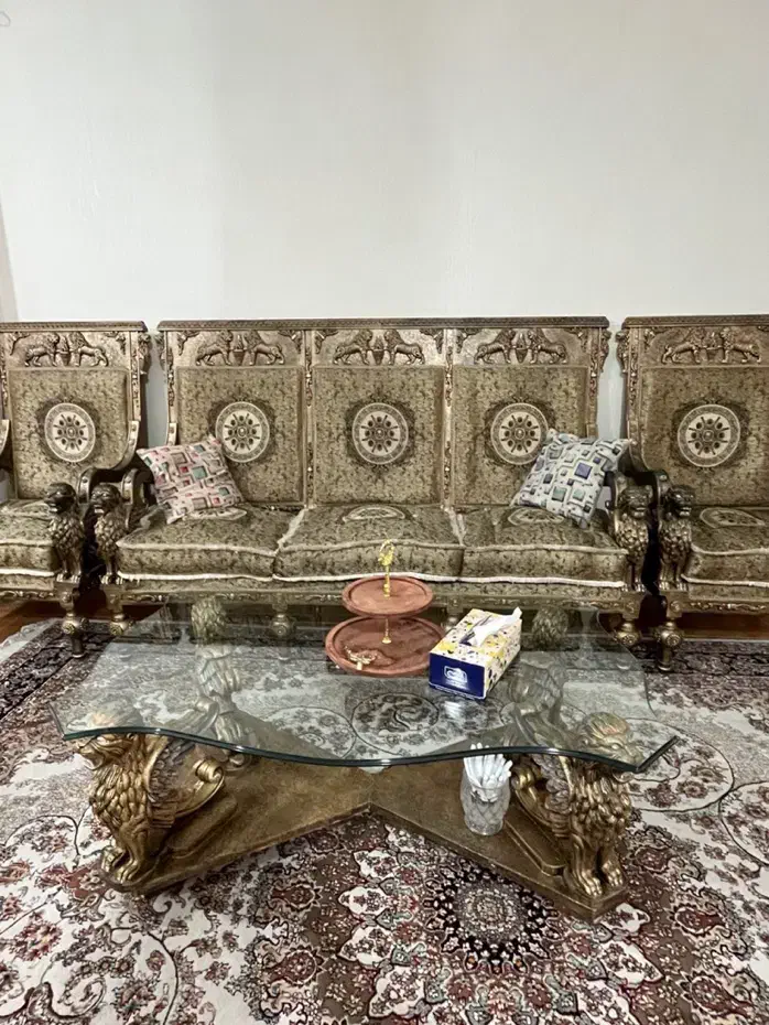 مبل استیل و سرویس غذا خوری|مبلمان خانگی و میز عسلی|محمدشهر, محمدشهر|دیوار