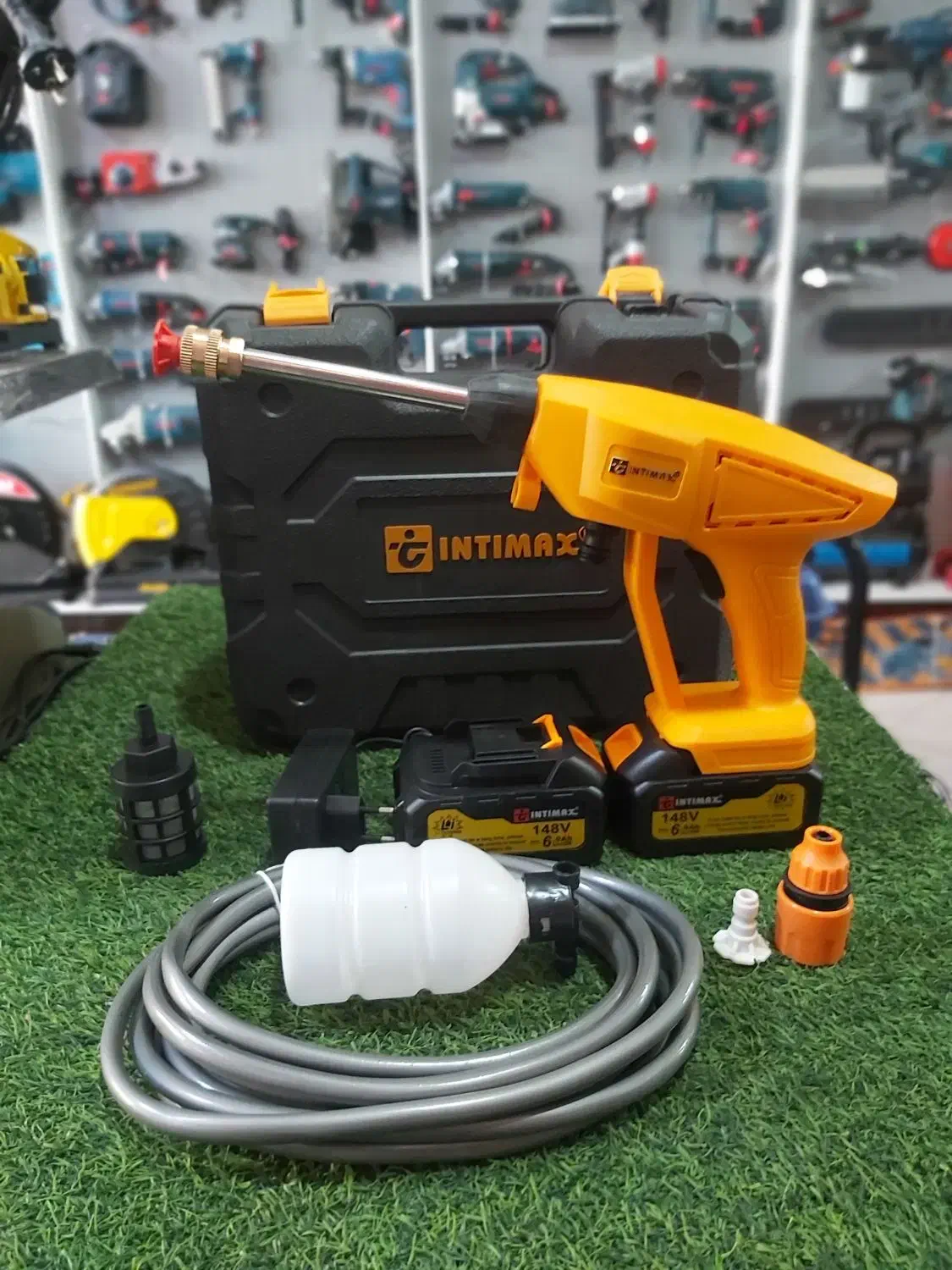 کارواش و سم پاش شارژی اینتی مکس با پک کامل|ماشینآلات صنعتی|قدس, شهرقدس|دیوار