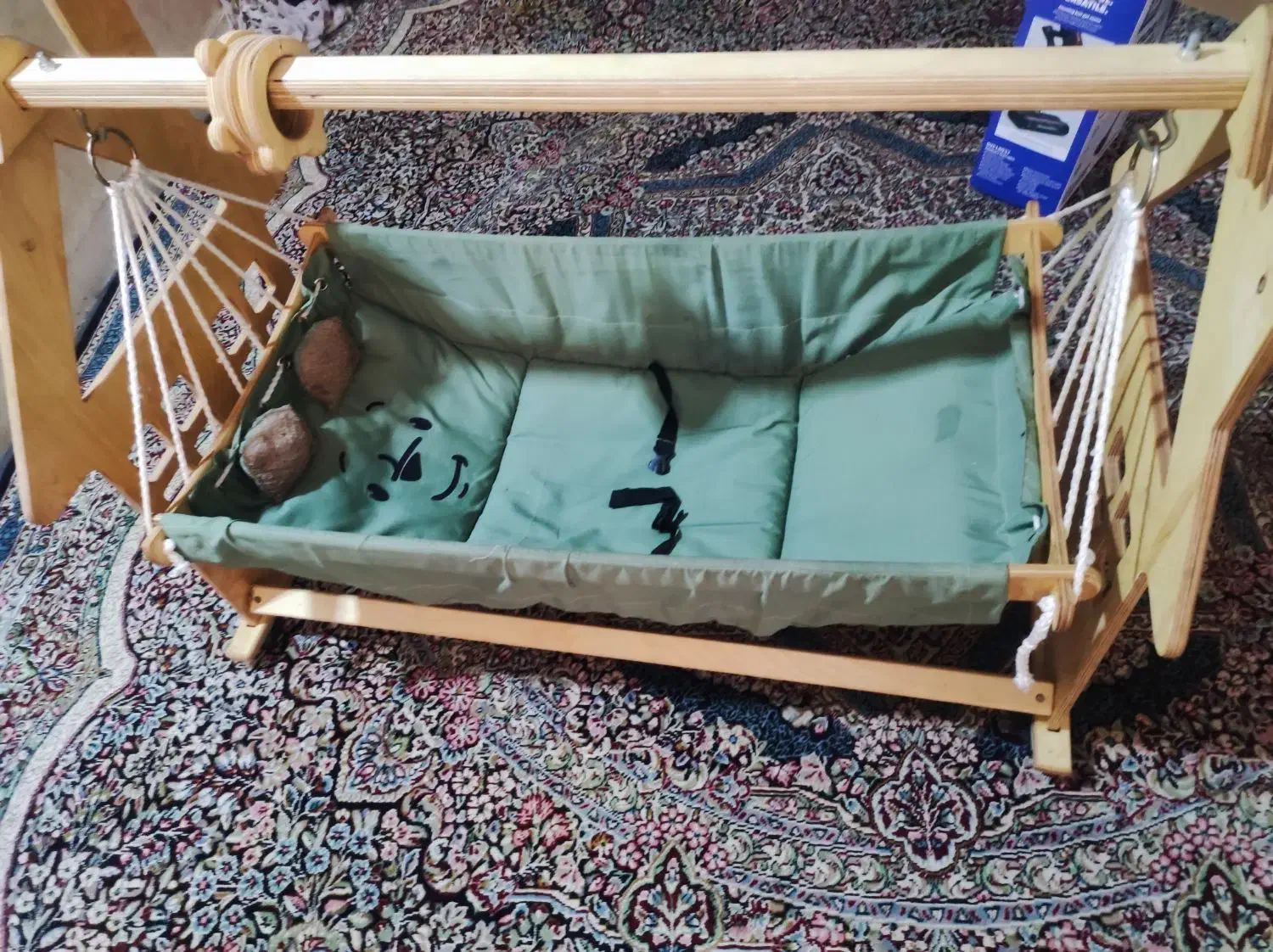 گهواره کلبه چوبی ه|اسباب و اثاث بچه|بندرعباس, |دیوار