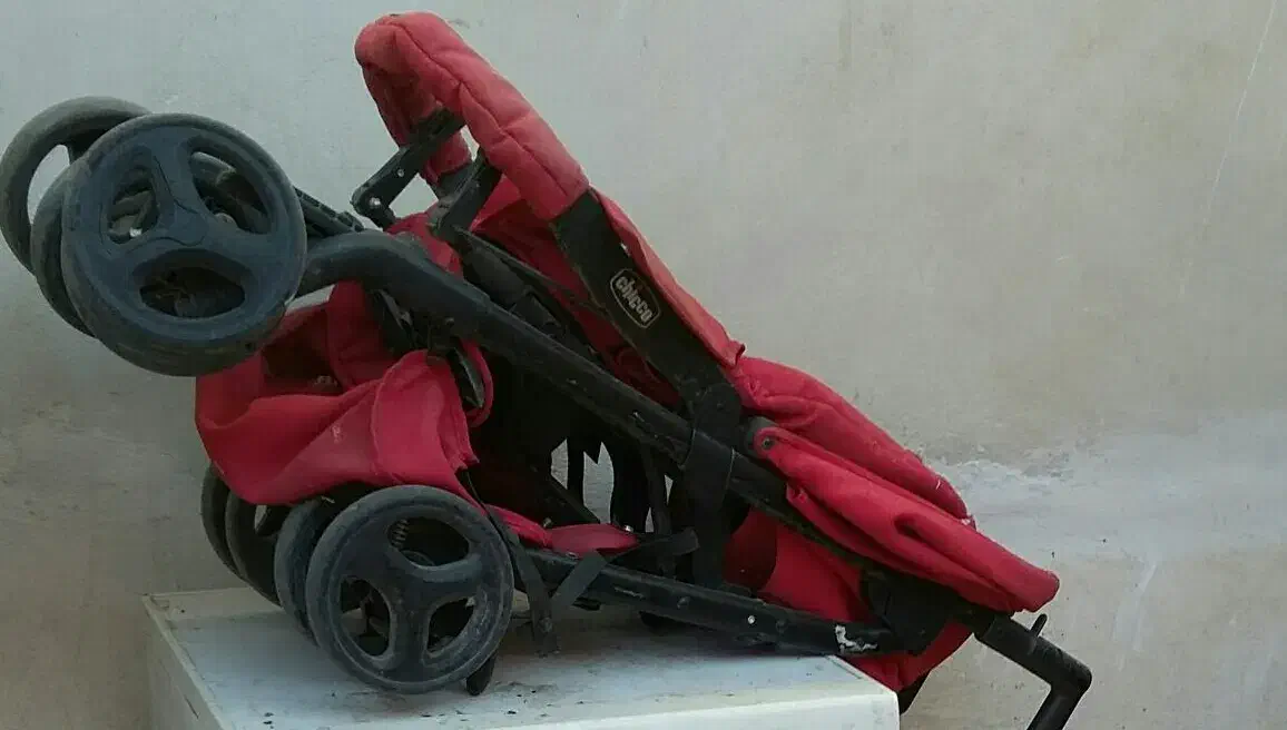 وسایل کودک گهوار چوبی و کالسکه تاشو|کالسکه و لوازم جانبی|خلخال, |دیوار