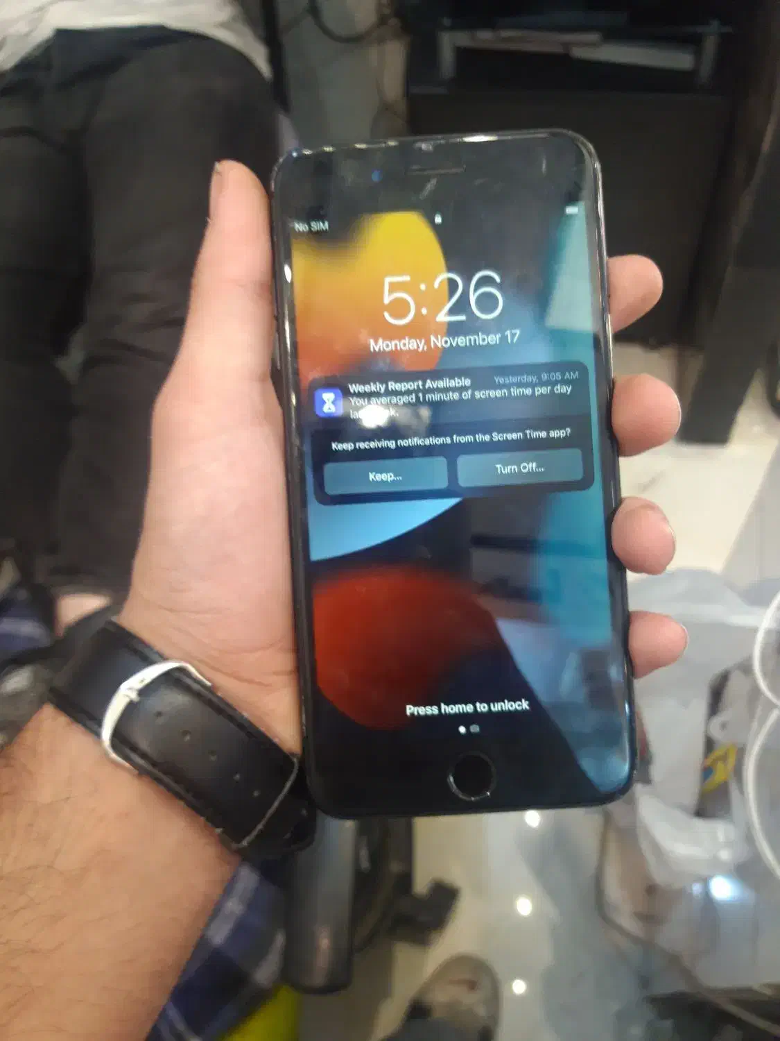 ایفون ۷ پلاس ۱۲۸ گیگ|موبایل|قم, وادی السلام|دیوار