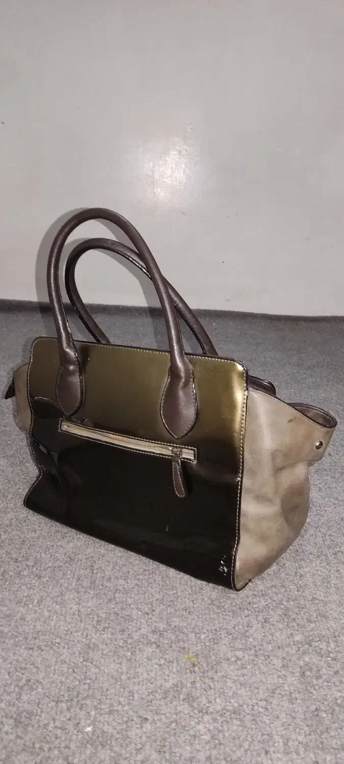 کیف رو دوشی براق فوق بزرگ|کیف، کفش، کمربند|شیراز, بازار|دیوار