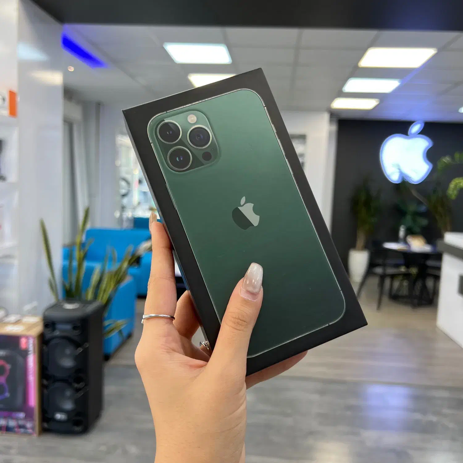 آیفون۱۳ پرومکس سبز ۱۰۰٪|موبایل|گرگان, |دیوار