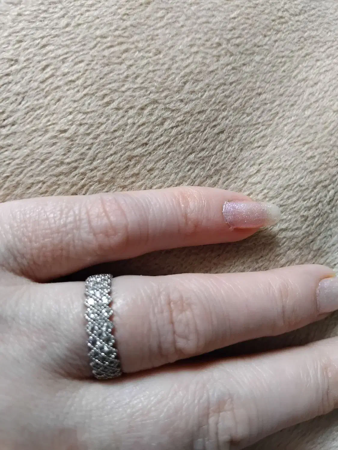 انگشتر نقره بافاکتور|جواهرات|تبریز, |دیوار