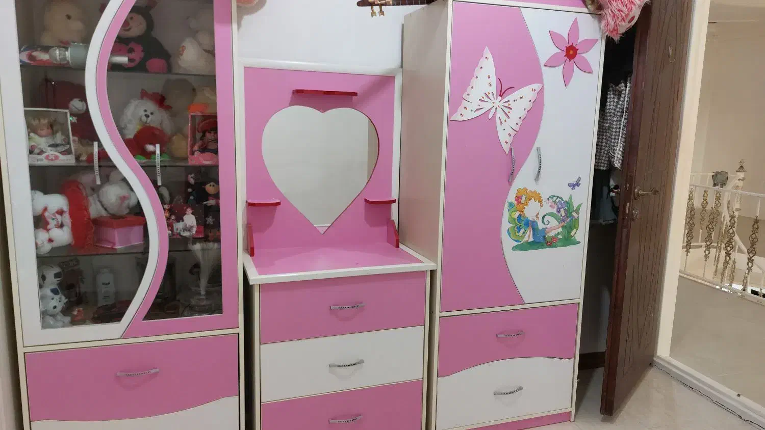 فروش ست میز|جاکفشی، کمد، دراور|میانه, |دیوار