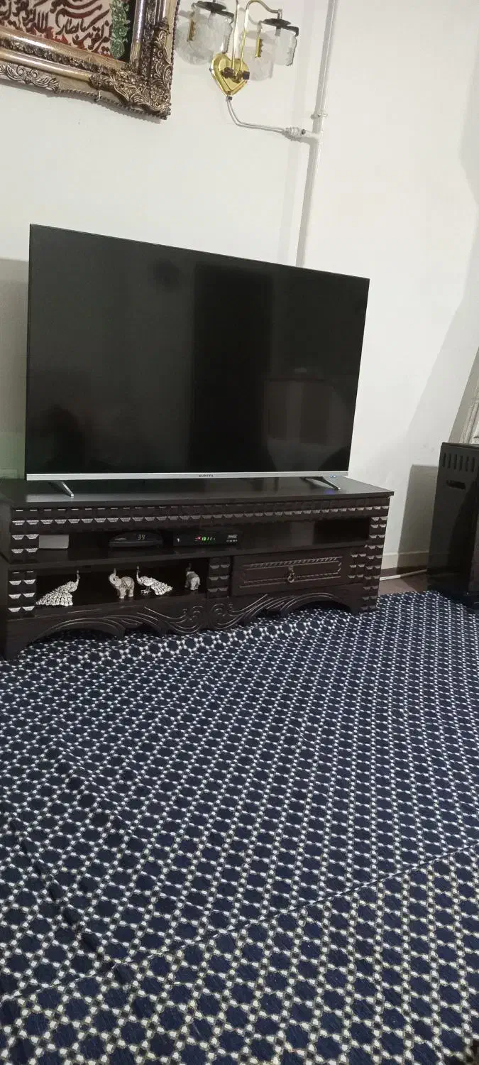 گلس تلویزیون ۵۵ اینچ|تلویزیون و پروژکتور|تبریز, |دیوار