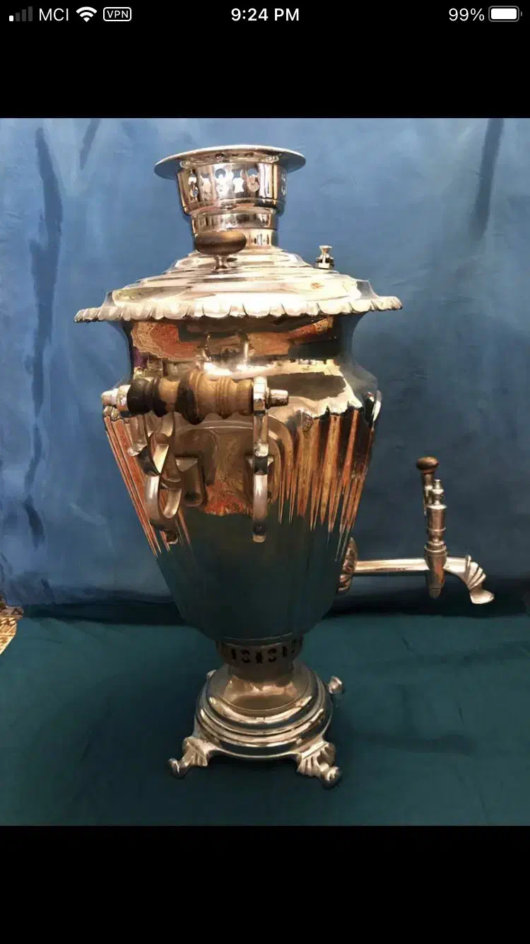 سماور ساخت لهستان|کلکسیون اشیاء عتیقه|تهران, صادقیه|دیوار