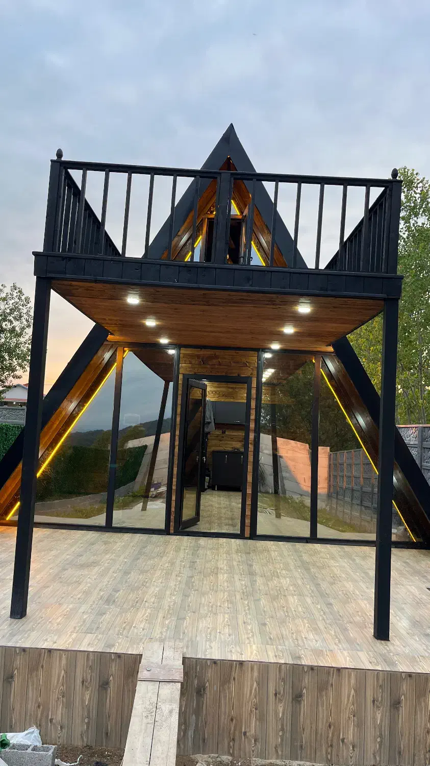 طراحی ساخت کلبه چوبی(سوئدی و سوئیسی)|خدمات پیشه و مهارت|رشت, بلوار گیلان|دیوار