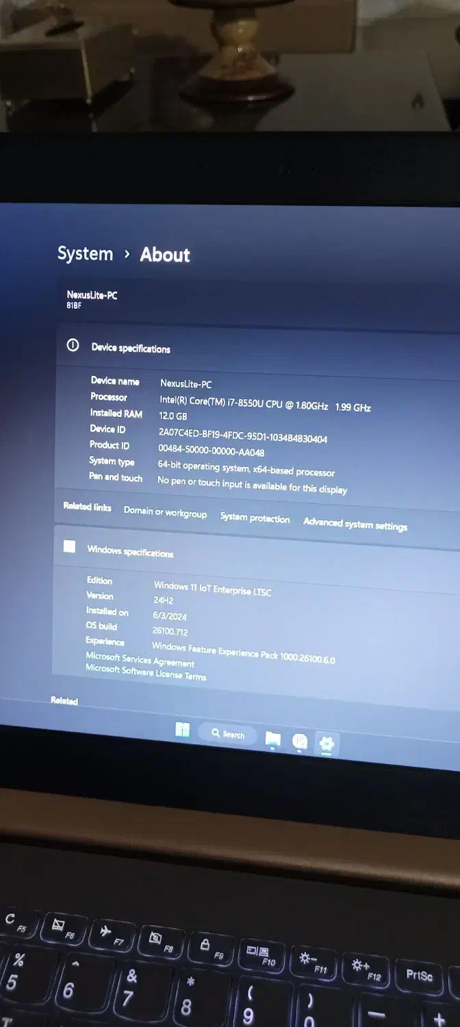 لپ تاپ Lenovo Ideapad 520 i7 8550u با گرافیک مجزا|رایانه همراه|تهران, نیروی هوایی (پیروزی)|دیوار