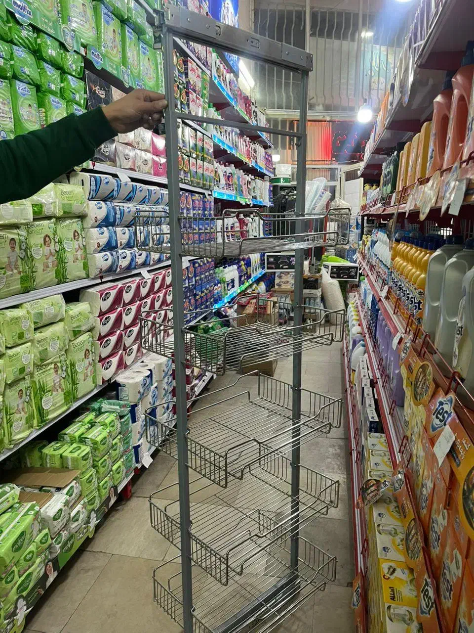 نگهدارنده مواد غذایی کابینت|آبچکان و نظمدهنده ظروف|اردبیل, |دیوار