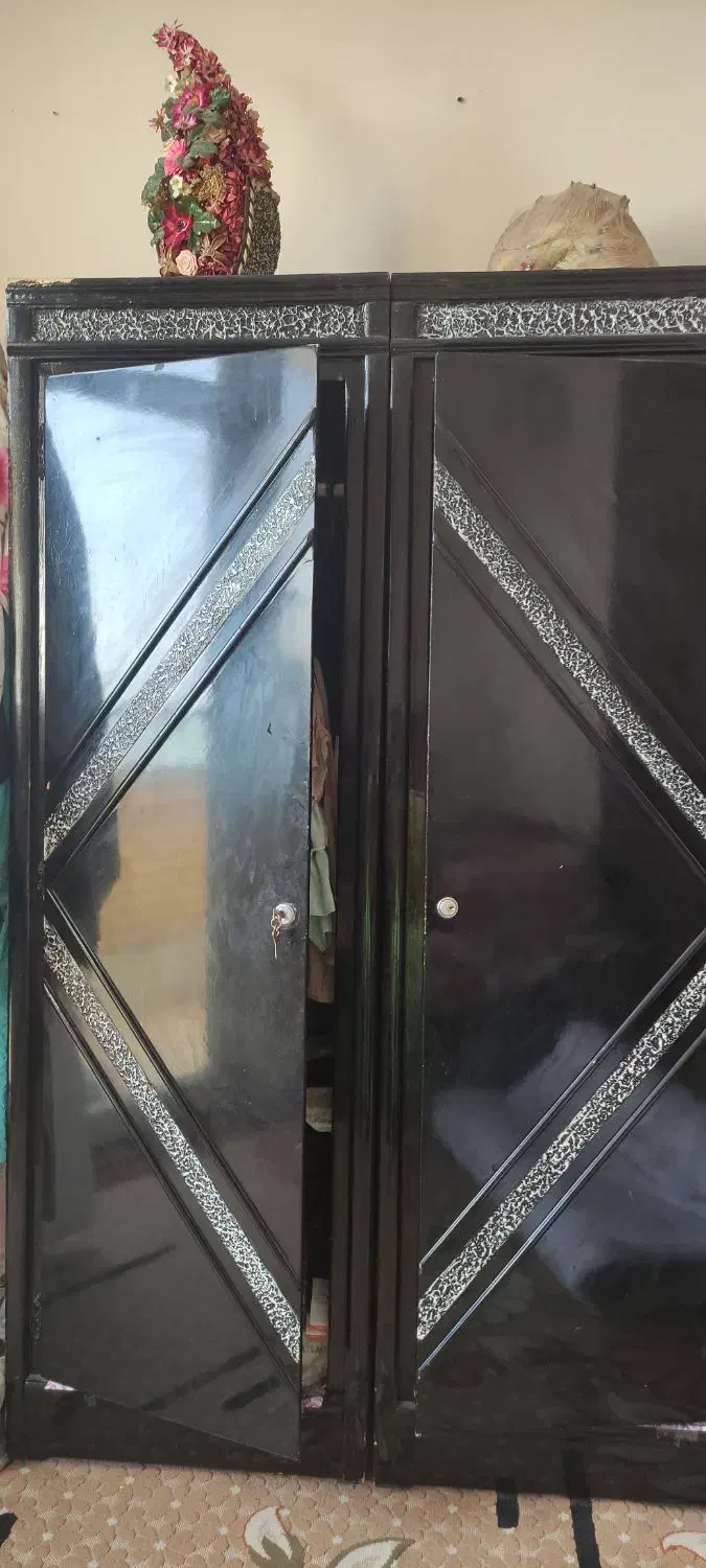 فروش دو عدد کمد|جاکفشی، کمد، دراور|فولادشهر, C4|دیوار