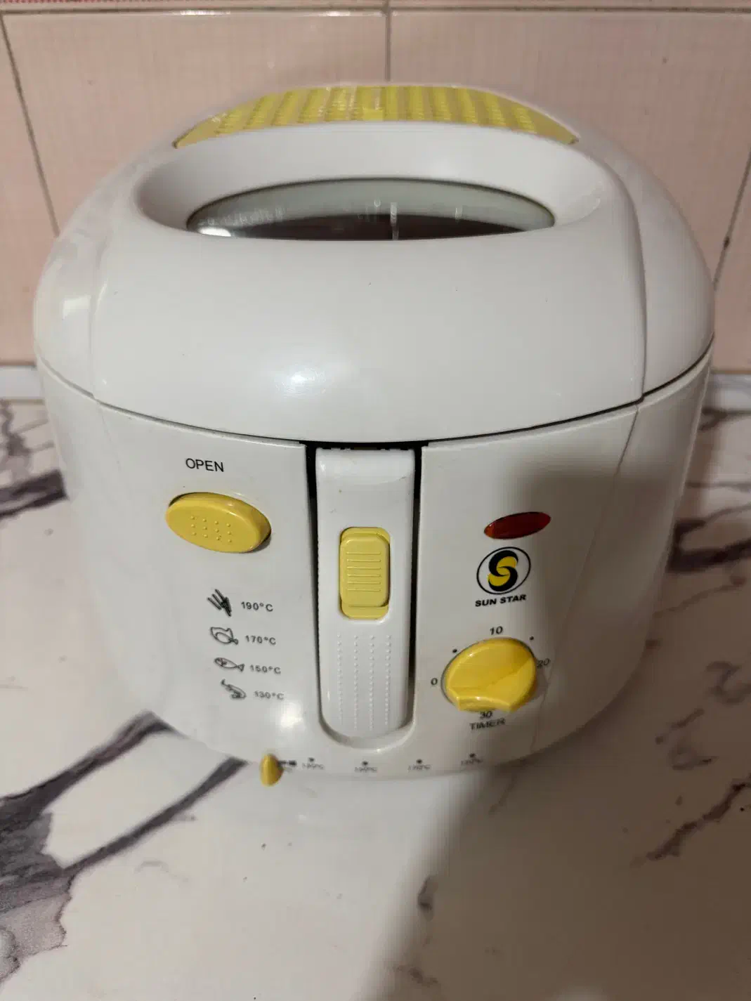 سرخ کن با روغن سان استار سایز بزرگ|اجاق گاز و لوازم برقی پختوپز|صفادشت, |دیوار