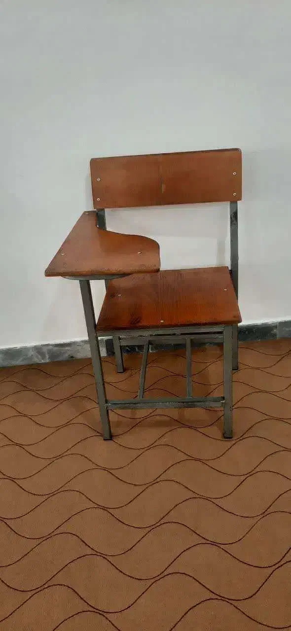 صندلی دانشجویی چوبی فلزی|صندلی و نیمکت|بابل, |دیوار