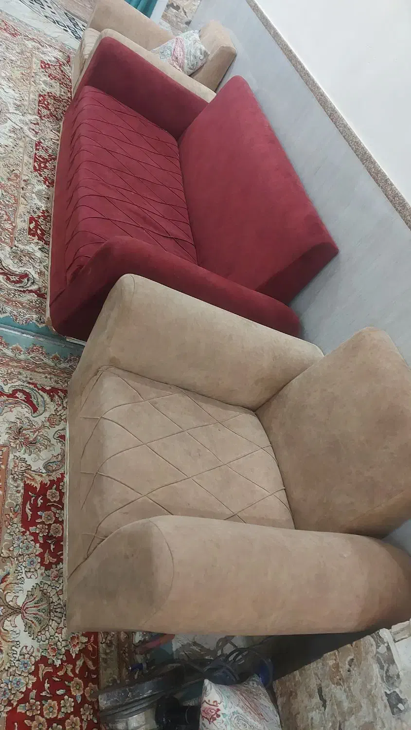 مبل ۵نفره|مبلمان خانگی و میز عسلی|گنبد کاووس, |دیوار