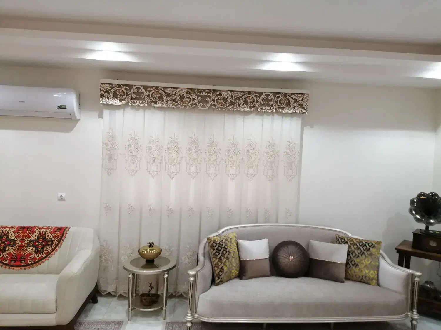 پرده آماده جهت نصب|پرده، رانر، رومیزی|قائم‌شهر, |دیوار