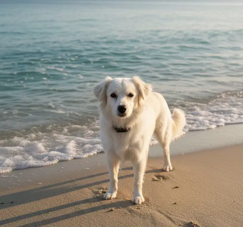 واگذاری سگ اشپیتز میکس یا کوکونی نژاد یونانی|سگ|اصفهان, بوستان ناژوان|دیوار