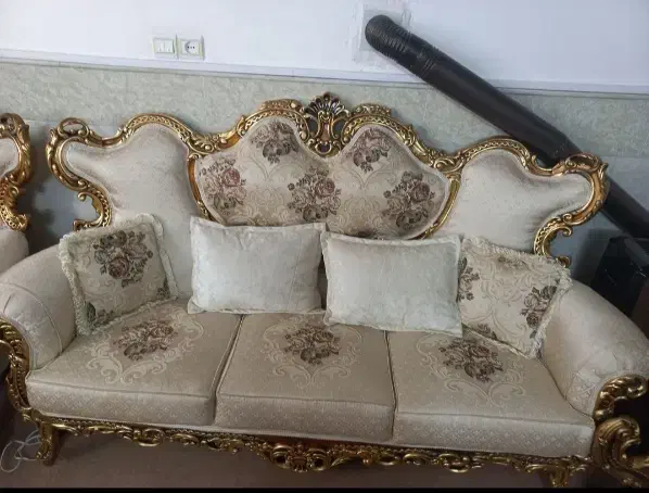 مبلمان سلطنتی|مبلمان خانگی و میز عسلی|قم, نیروگاه|دیوار