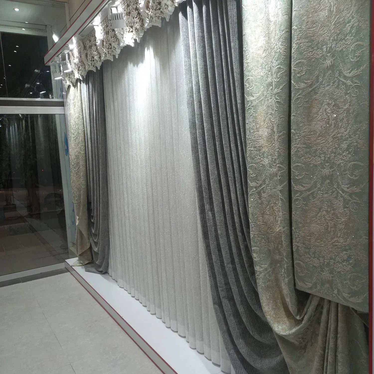 فروش پرده اقساط ۱۰ ماهه|پرده، رانر، رومیزی|یزد, |دیوار