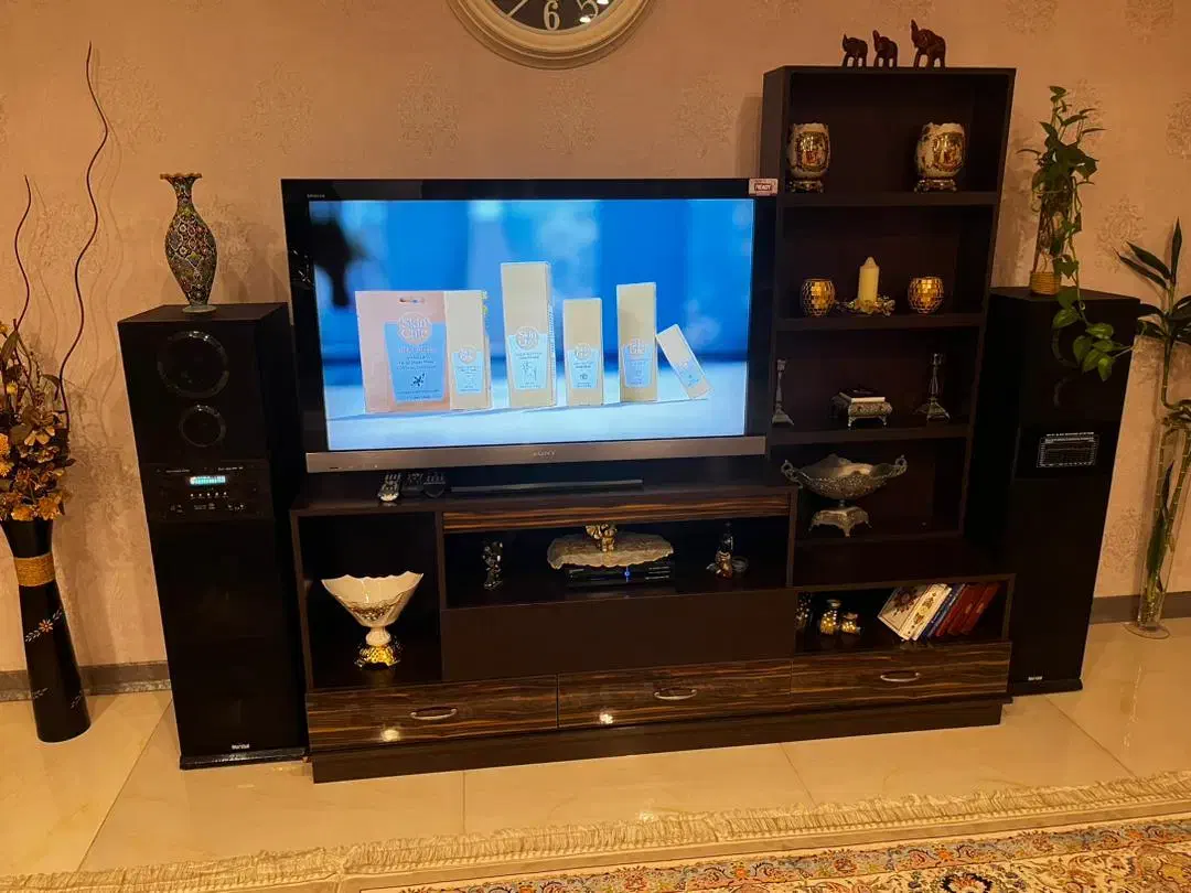 میز tv تمام ام دی اف در حد نو|میز تلویزیون|اهواز, کوی ترابری|دیوار