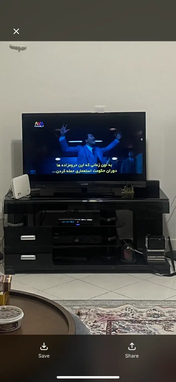 میز تلویزبون شیشه ای|میز تلویزیون|تهران, حشمتیه|دیوار