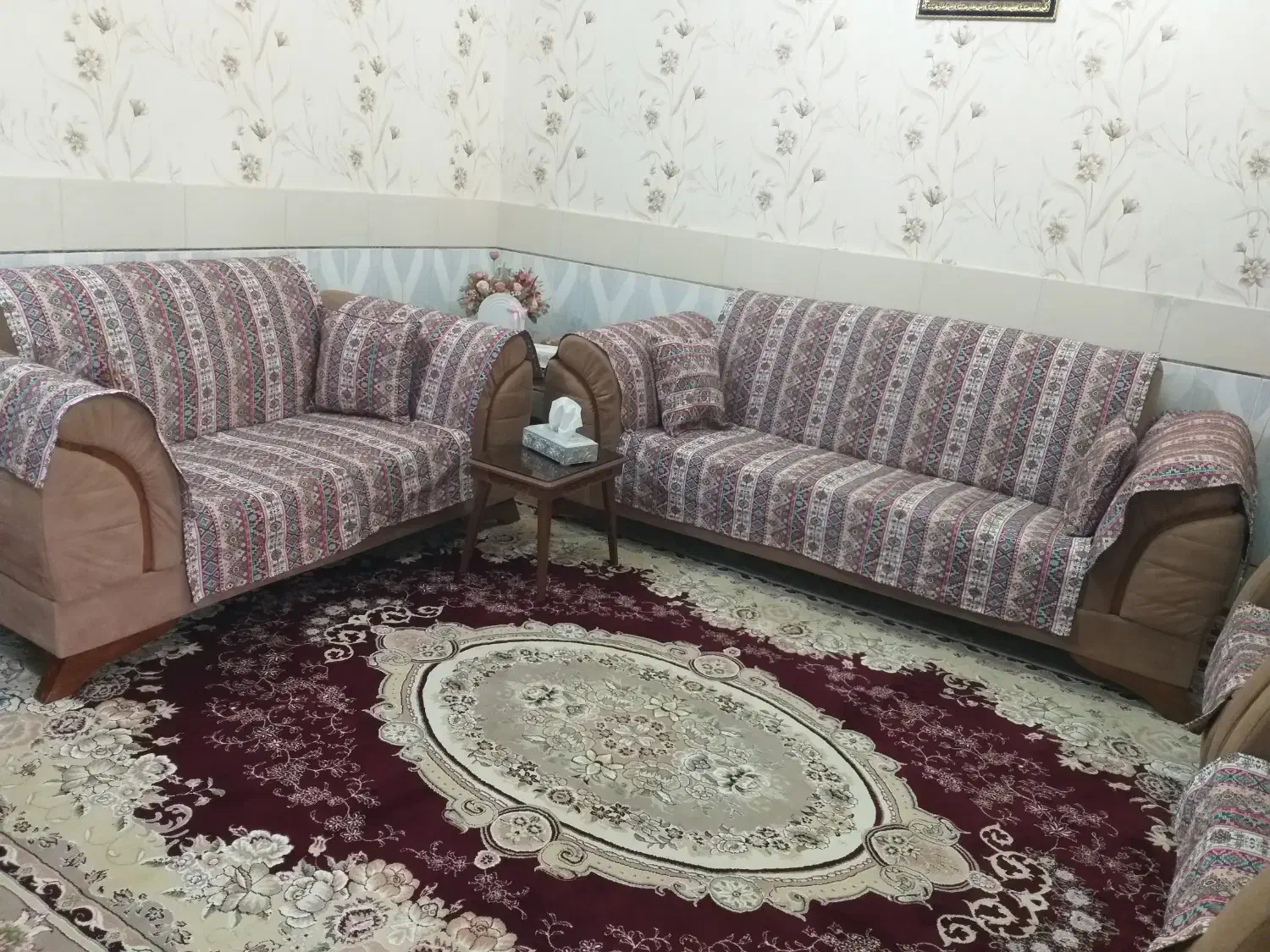 مبل راحنی تمیز|مبلمان خانگی و میز عسلی|صائین قلعه, |دیوار