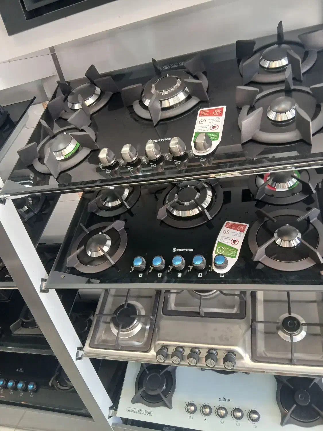 گازرومیزی استیل گازتوکارهودمخفی سینک برندپارس کدV8|اجاق گاز و لوازم برقی پخت‌وپز|مشهد, طبرسی شمالی|دیوار