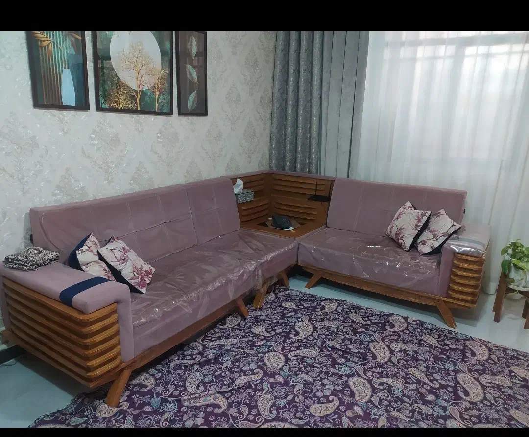 مبل ال هفت نفره|مبلمان خانگی و میز عسلی|محمدشهر, سیدآباد|دیوار