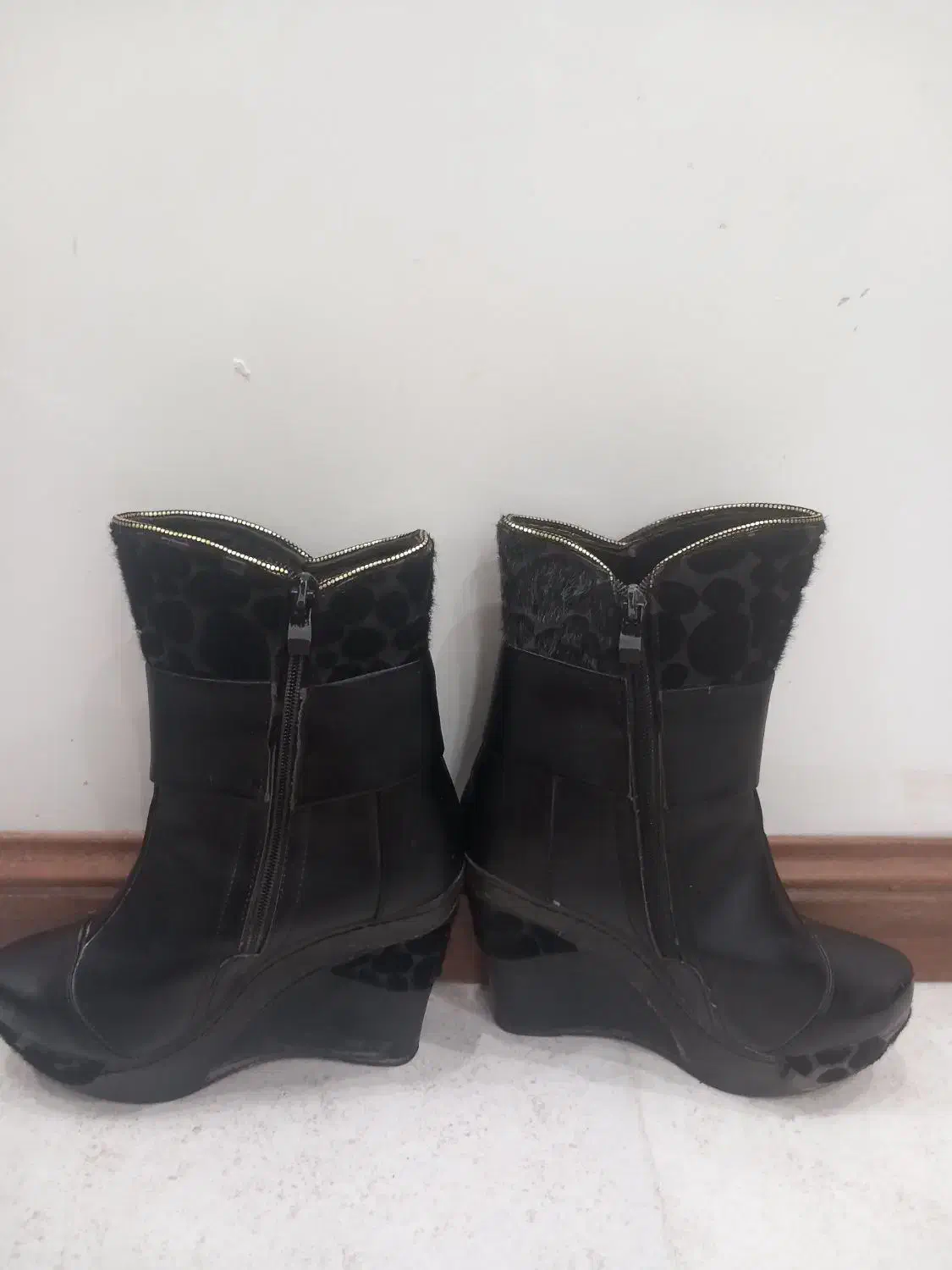 بوت ساق بلند پاشنه مخفی سایز37|کیف، کفش، کمربند|سبزوار, هویزه|دیوار