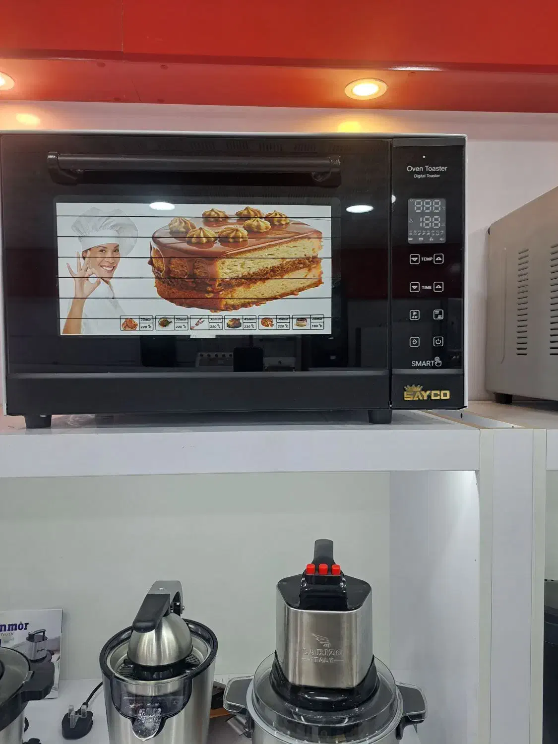 اون توستر پارس لمسی|اجاق گاز و لوازم برقی پختوپز|یاسوج, |دیوار