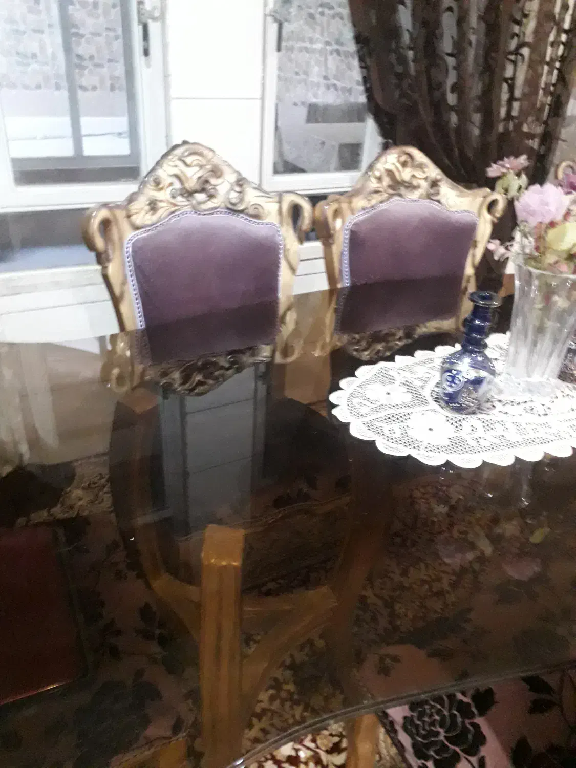 میز ناهار خوری ۶ نفره|میز و صندلی غذاخوری|حمیدیا, |دیوار