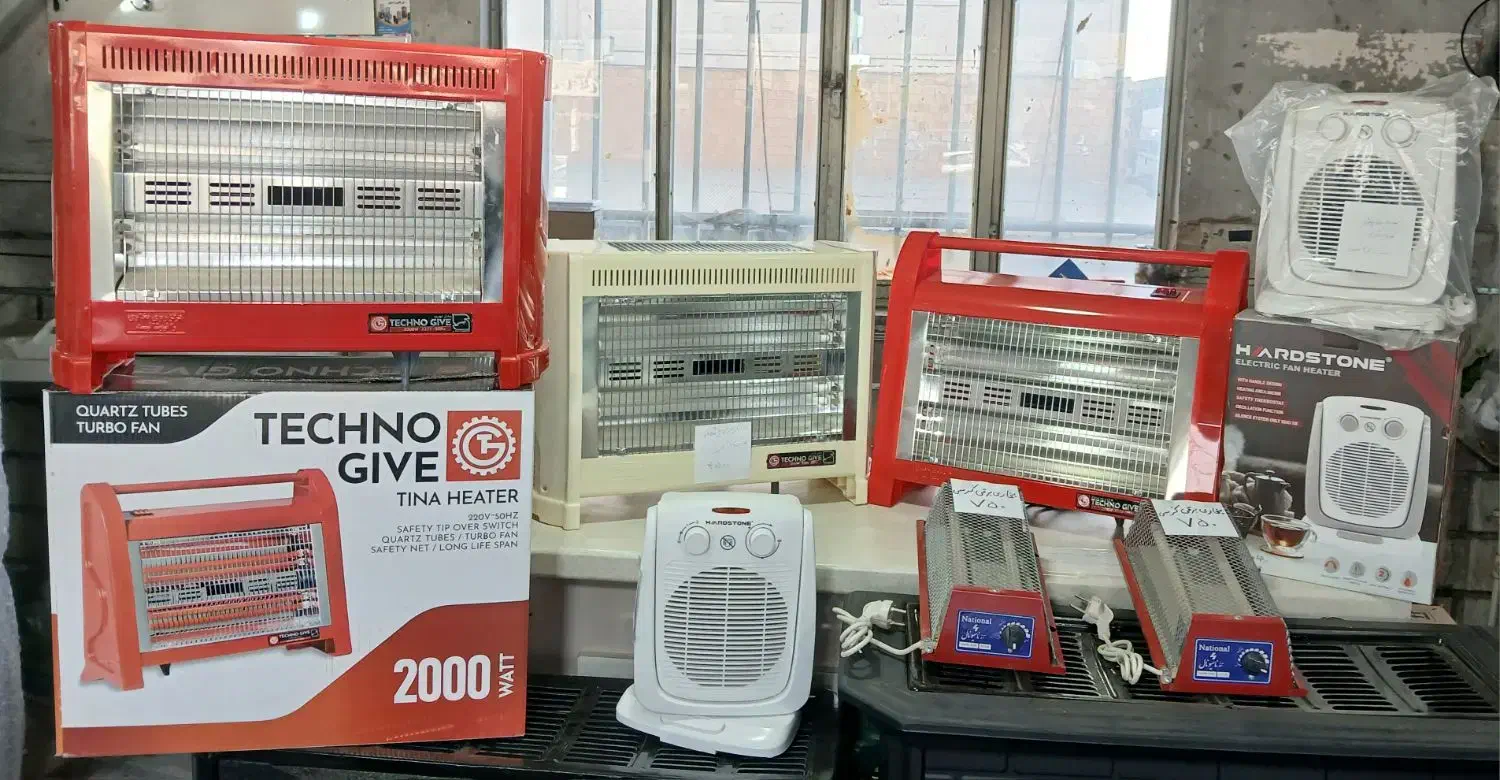 بخاری برقی 4 و6 شعله فن دار|بخاری، هیتر، شومینه|کرج, خرمدشت|دیوار