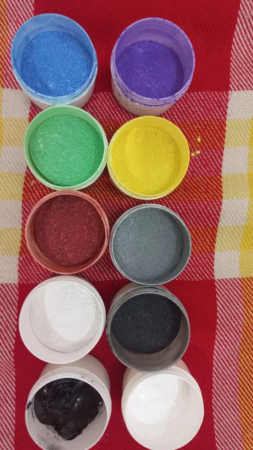 رنگ اکرولیک رنگ صرفی و خمیری رزین|لوازم التحریر|قم, باغ کرباسی|دیوار