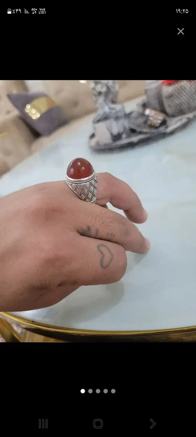 عتیقه انگشتر عقیق یمن مهندس ابراهیمی|کلکسیون اشیاء عتیقه|کرمانشاه, |دیوار