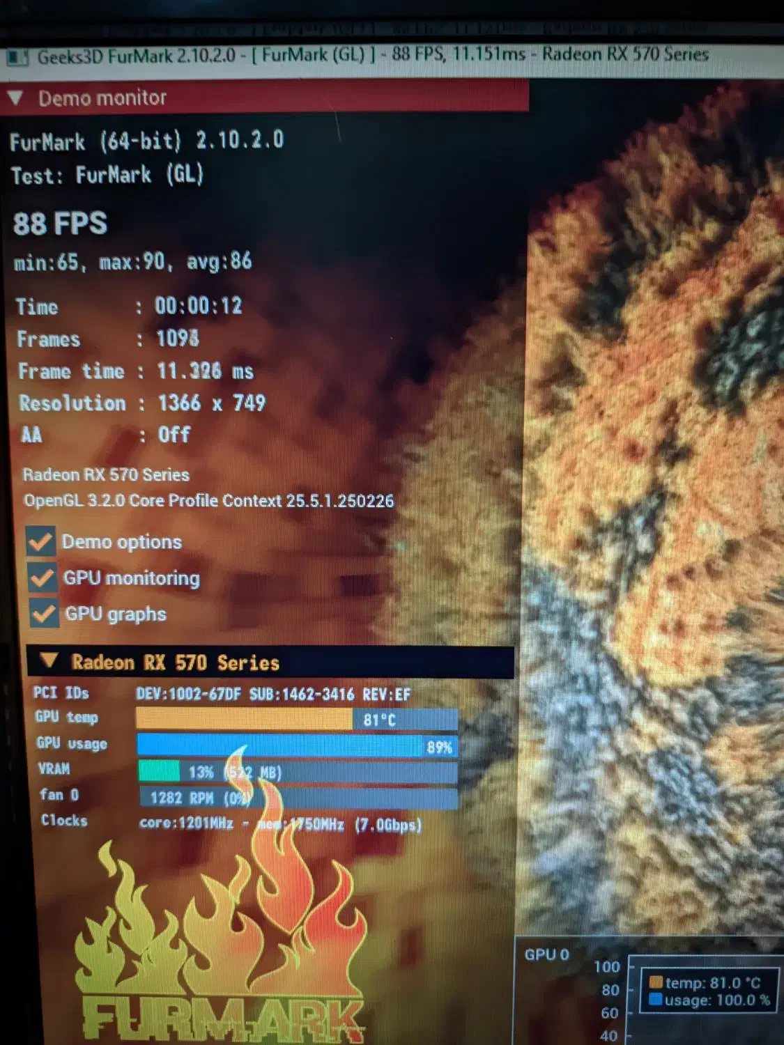 کارت گرافیک RX570 4GB msi x gaming|قطعات و لوازم جانبی رایانه|سوسنگرد, |دیوار