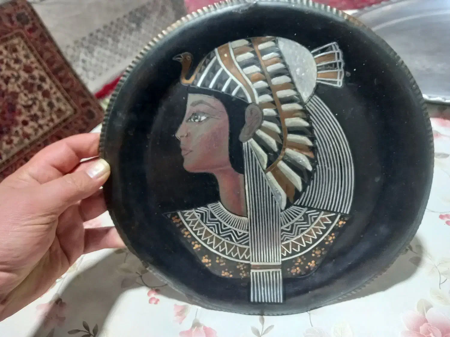 دیوارکوب مسی و نقره|تابلو، نقاشی، عکس|ملایر, |دیوار