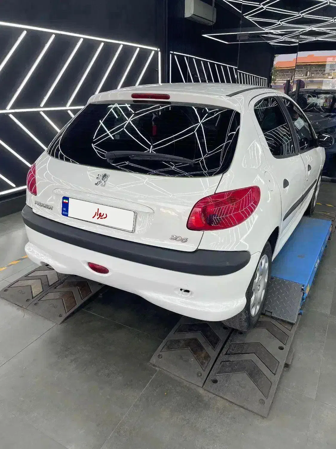 پژو ۲۰۶ مدل ۸۹|خودرو سواری و وانت|رشت, کاکتوس|دیوار